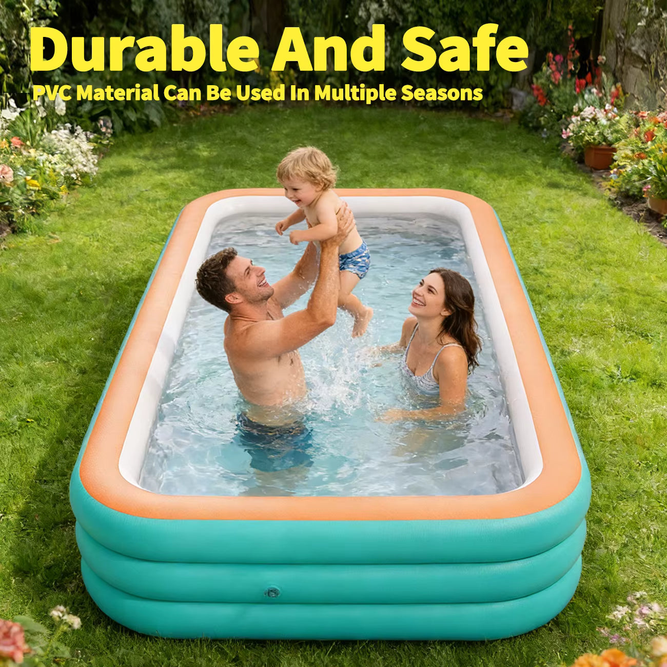 Piscine Gonflable Familiale XXL