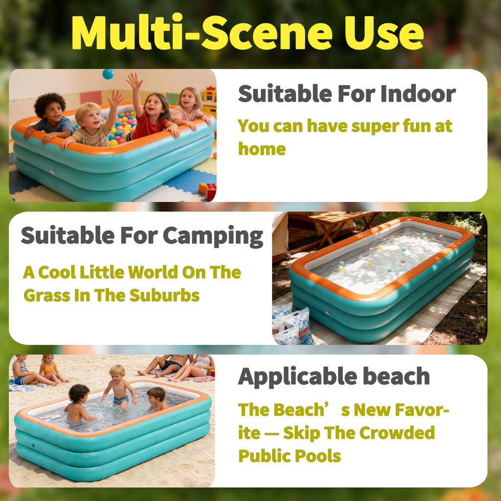 Piscine Gonflable Familiale XXL